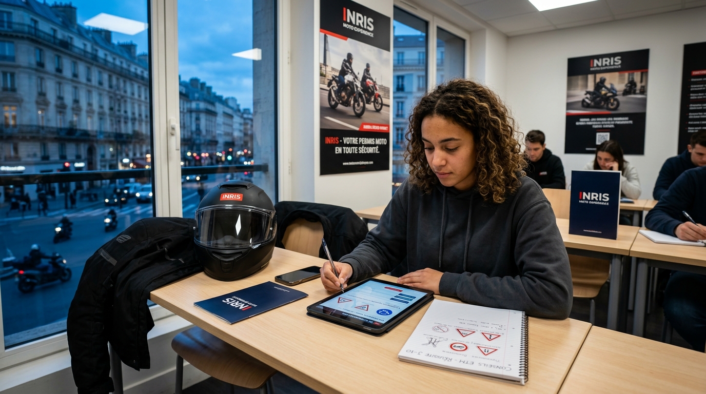 Code Moto (ETM) 2026 : Tout Savoir pour Réussir l'Examen — INRI'S Moto Expérience
