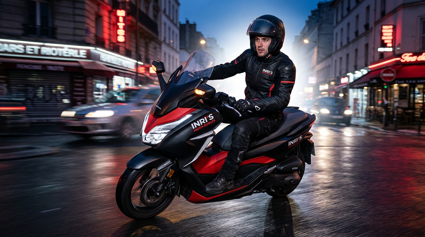 Formation 125 cm³ : Conduire un Scooter ou une Moto Légère avec le Permis B — INRI'S Moto Expérience